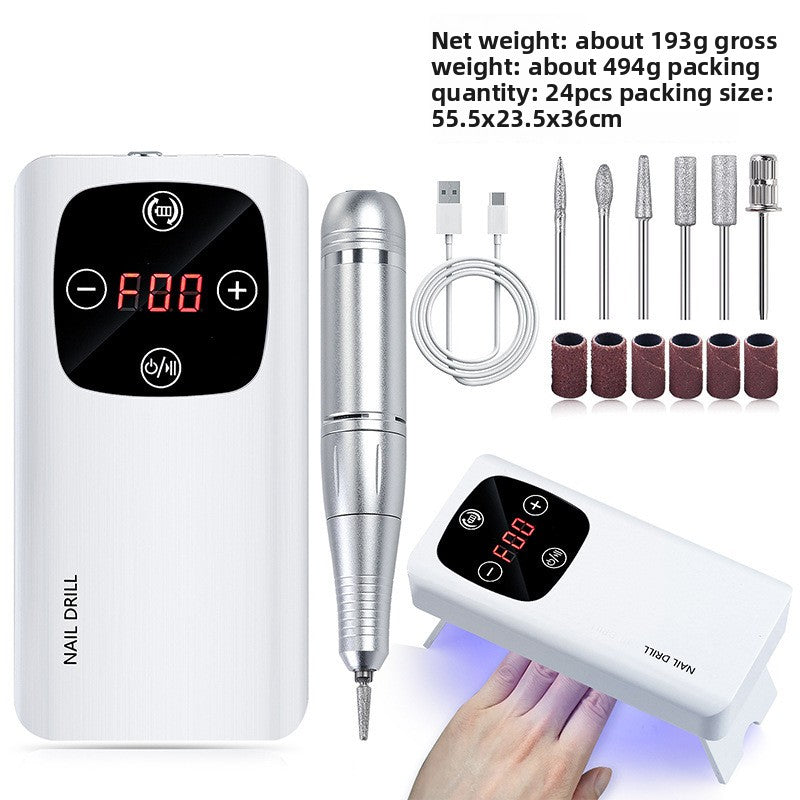 充電式指甲研磨器 45000轉/分鐘 便攜式指甲研磨機