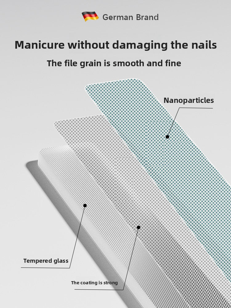 Professional Nano Nail File and Manicure Set