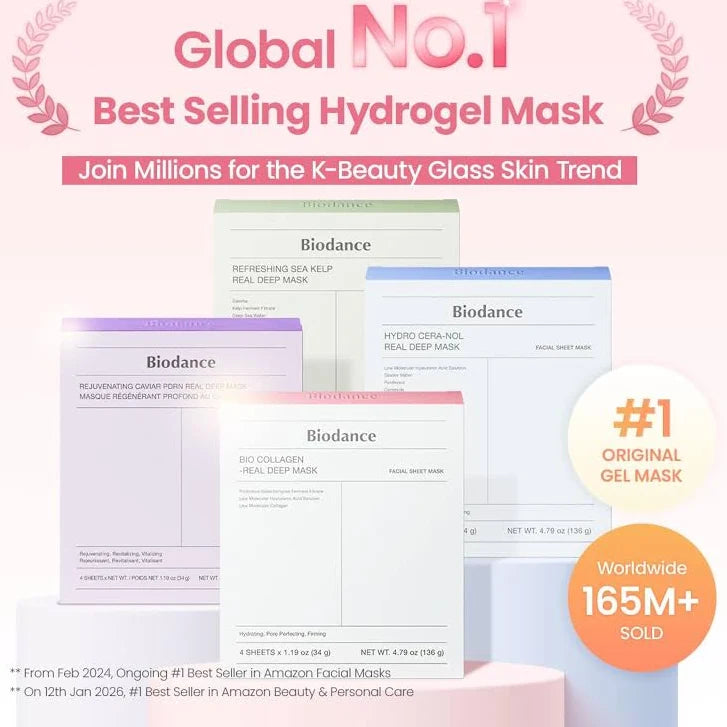 Biodance Bio-Collagen Real Deep Mask (Hydrating/Collagen/Radiant/Refreshing/PDRN)